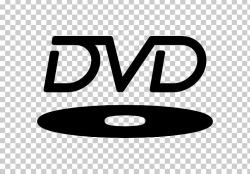 DVD-Video Logo PNG, Clipart, Area, Black And White, Brand ...