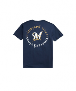 Milwaukee Brewers Circle Logo T-Shirt