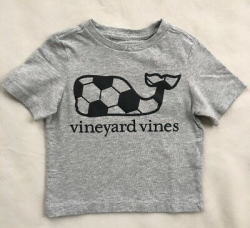VINEYARD VINES TODDLER Boys SS Soccer Ball Whale Tee T-Shirt ...