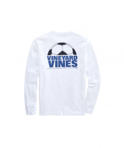 Soccer Ball Cutoff Long-Sleeve Pocket Tee