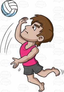 Cartoon Volleyball Clipart 7 - 717 X 1024 - Making-The-Web.com