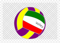 Colorful Volleyball Clipart Volleyball Clip Art - Vinyl Vector No ...
