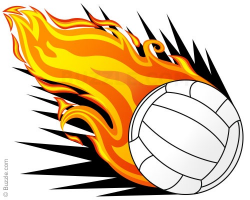 Volleyball Clipart Black And White | Free download best Volleyball ...