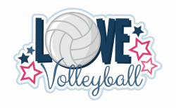 Volleyball Clip Cute - Love Volleyball Free PNG Images & Clipart ...