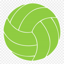 Green Volleyball Clipart - Volleyball Clipart Transparent Background ...