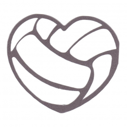 Free Volleyball Cliparts Heart, Download Free Clip Art, Free Clip ...