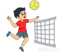 Playing Volleyball Clipart & Free Clip Art Images #13828 ...