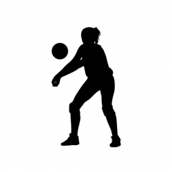 Collection of Volleyball player clipart | Free download best ...