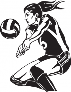 Playing volleyball clipart 6 volleyball clip art images clipartcow ...