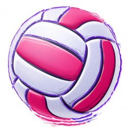 Pink Volleyball Clip Art | Clipart Panda - Free Clipart Images