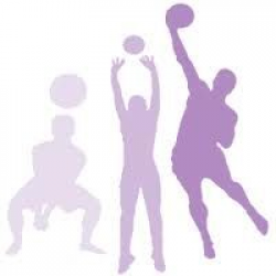 pass set spike volleyball clipart in purple | volleyball ...