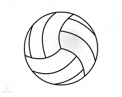 Summer volleyball vector Clipart