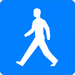 Clipart walking person symbol, Clipart walking person symbol ...