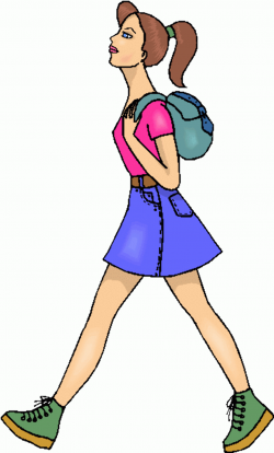 Animated walking clipart kid 2 - ClipartBarn