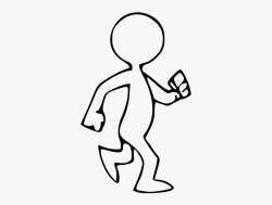 Animated Walking Man - Walking Cartoon Black And White ...