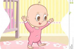 Walking baby clipart 4 » Clipart Station