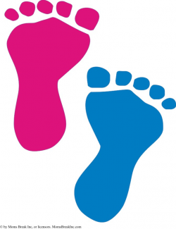 Cute clipart of walking feet - Clip Art Library