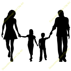 Family Walking Clip Art. | Clipart Panda - Free Clipart Images
