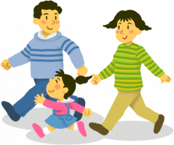 family-walking-clipart-1 | Oakland Presbyterian Church
