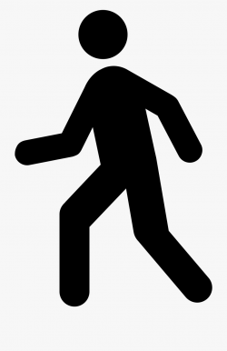 What Is Safe Routes To School - Person Walking Clipart ...