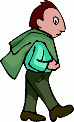 15+ Person Walking Clipart | ClipartLook