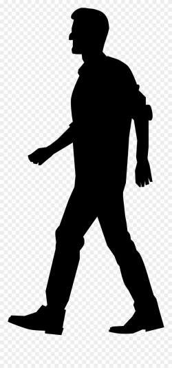 Walking Clipart Png - People Silhouette Walking Png ...