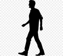 Person walking silhouette png clipart images gallery for ...
