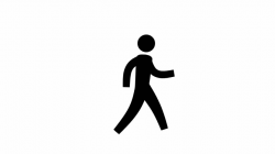 Stick figure walking clipart 3 » Clipart Station