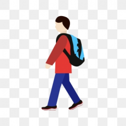 Walk To School Png, Vector, PSD, and Clipart With ...