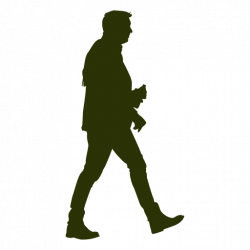 Human Walking Vector graphics Silhouette Bagaraatan ...