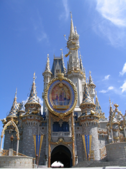 Walt Disney World, Magic Kingdom, 50th Anniversary Castle ...