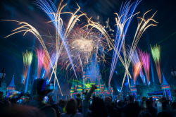 New Magic Kingdom Fireworks & Dance Party, Rivers of Light ...