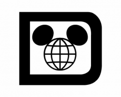 Disneyworld - Old WDW Logo Vinyl Decal / Sticker