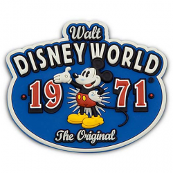 Disney Magnet - Walt Disney World - 1971 The Original - Mickey Mouse