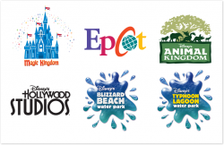 Disney parks Logos