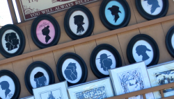 Disney silhouette portraits – a unique souvenir