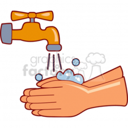 washing hands clipart. Royalty-free clipart # 158400