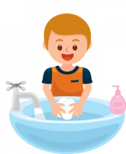 541 Washing Hands free clipart - 5