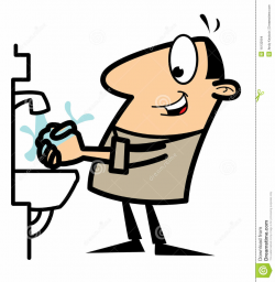 Person Washing Hands Clipart