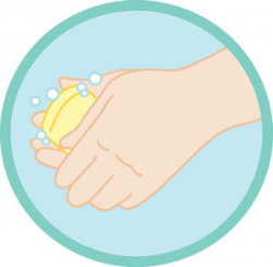 Person Washing Hands Clipart