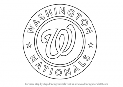 Learn How to Draw Washington Nationals Logo (MLB) Step by ...