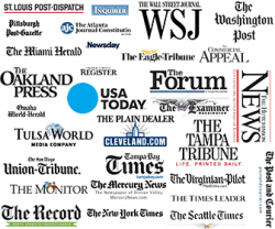 Newspaper Brands, Logos and Slogans | FindThatLogo.com