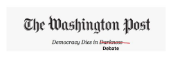 WASHINGTON POST Adopts Slogan \