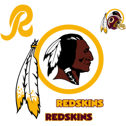 Washington Redskins: Logo - Giant Officially Licensed NFL Removable Wall  Decal