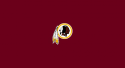 WASHINGTON REDSKINS POOL TABLE FELT