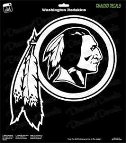 Details about Washington Redskins Logo NFL Football Team White Vinyl Decal  Car Sticker New