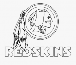 Redskins Black - Washington Redskins Logo Drawing, Cliparts ...