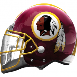 Washington Redskins Balloon - Helmet