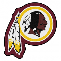 FANMATS NFL - Washington Redskins Mascot Mat 33.5 in. x 36 in. Indoor Area  Rug