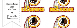 Small Washington Redskins Logo Cut Outs — Printable Treats.com